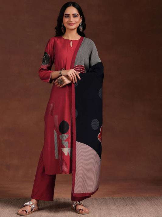 Printed Kurta with Pant and Dupatta (Set of 3)