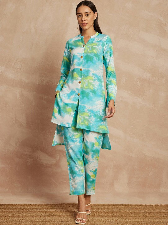 all about you Tie & Dye Printed Co-Ord Set