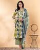 Women Cotton Printed Kurta Set
