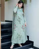 Women Floral Flared Kurta Set