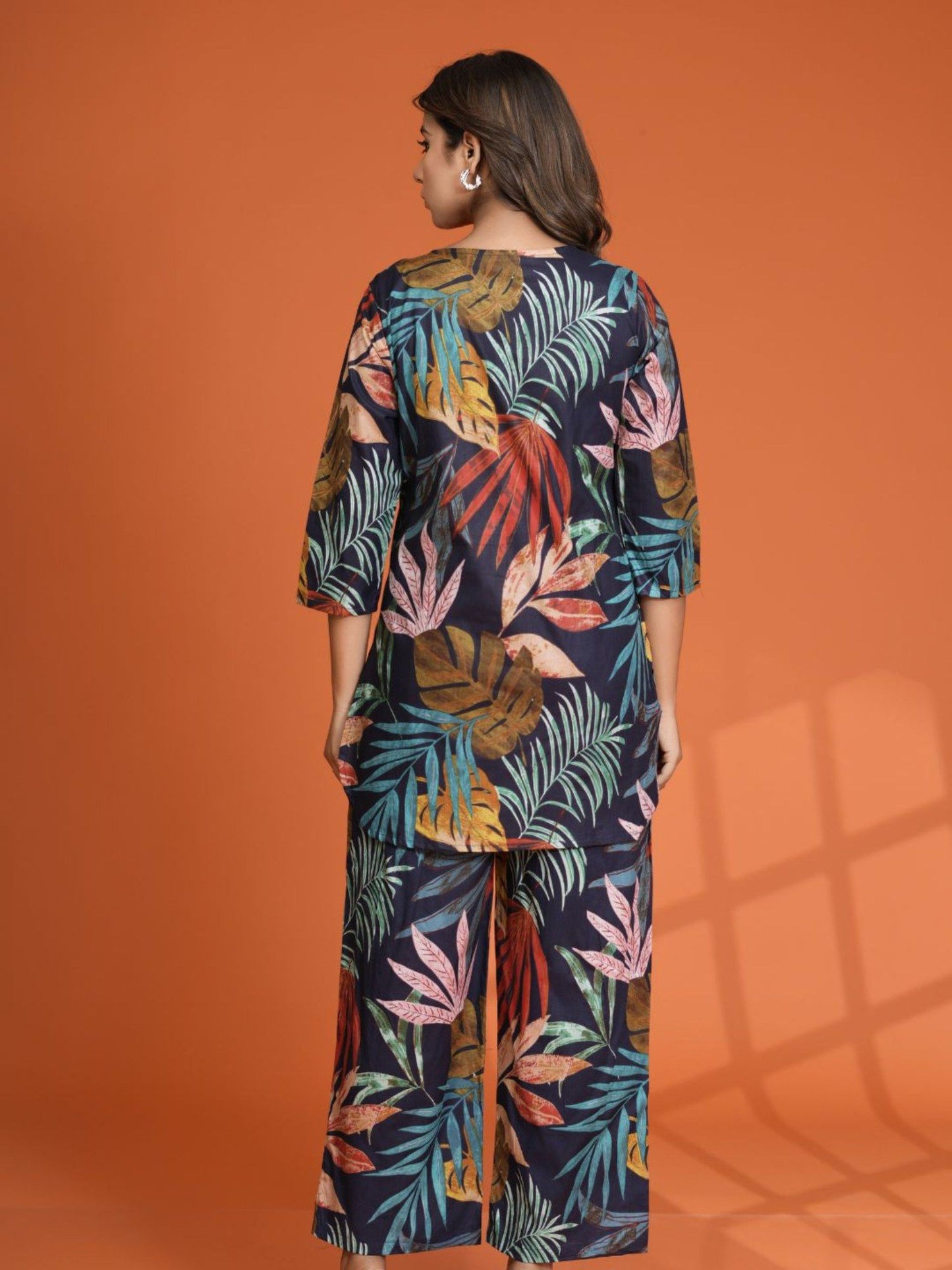 Printed Cotton Cambric Co-Ord (Set of 2)