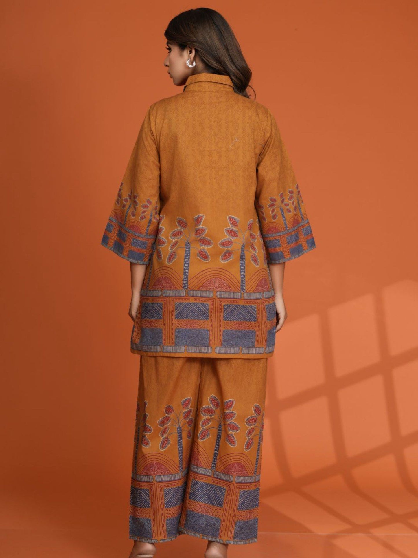 Printed Beaded Co-Ord (Set of 2)