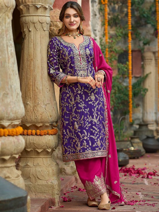 Indo Era Zari Ethnic Motifs Embroidered Notch Neck Straight Kurta