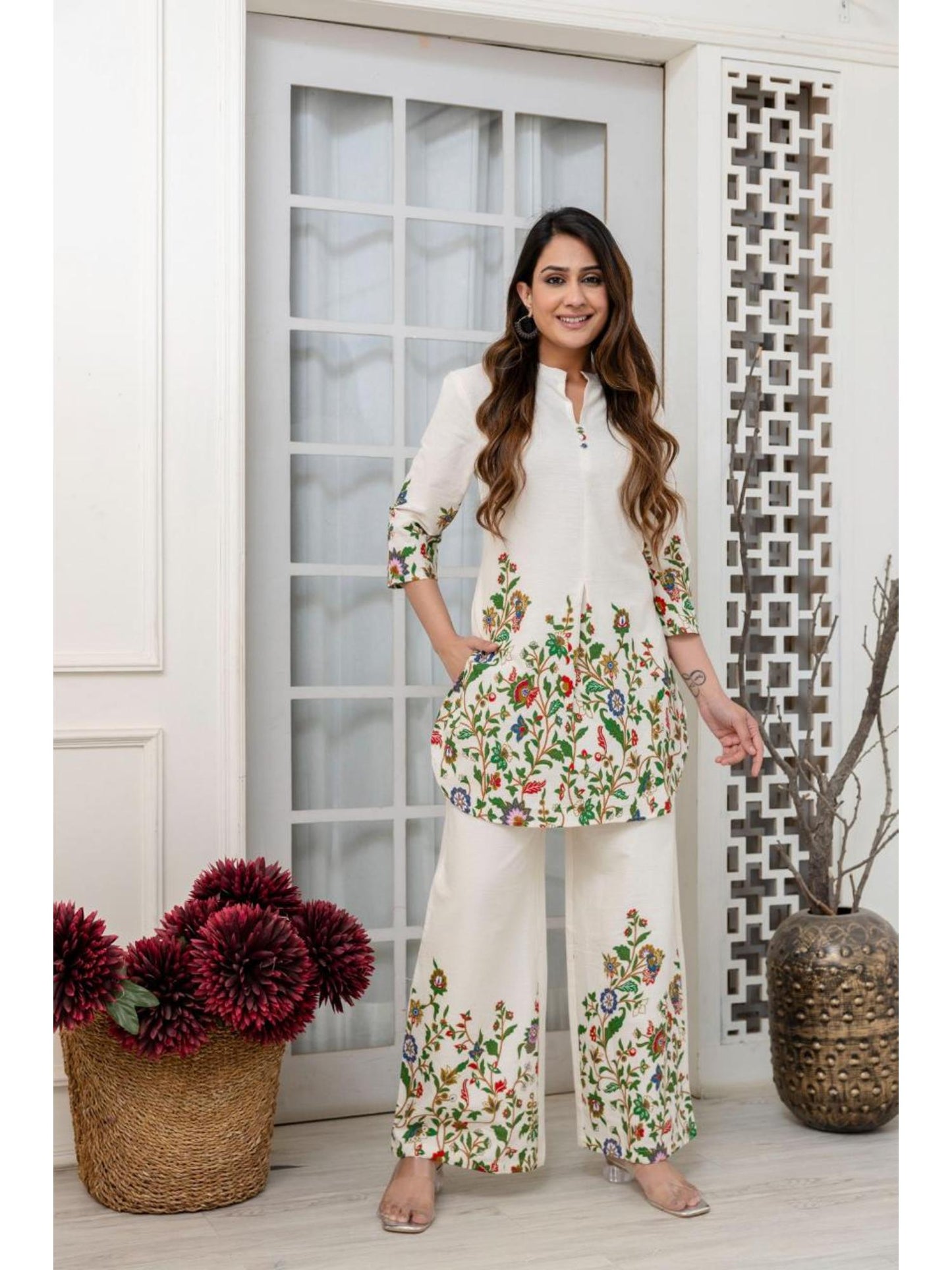 Colba vibe printed Cotton Co-ord (Set of 2)