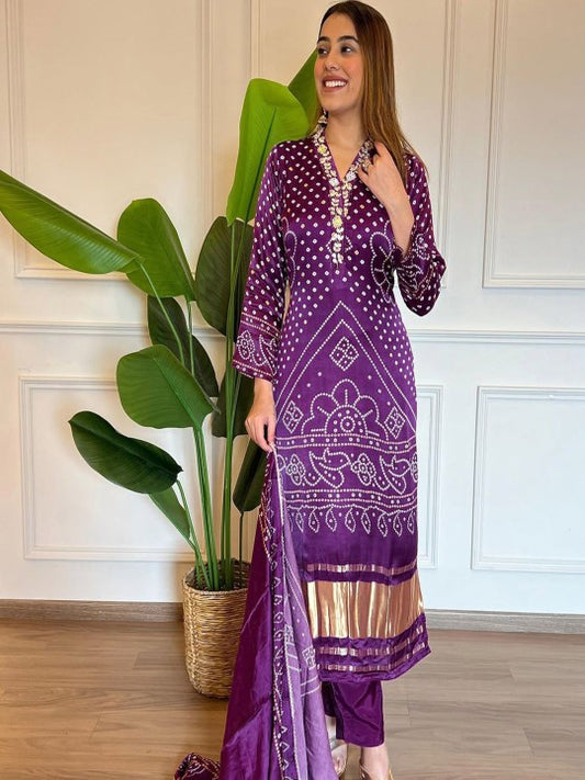 DIVASTRI Women Bandhani Printed Kurta