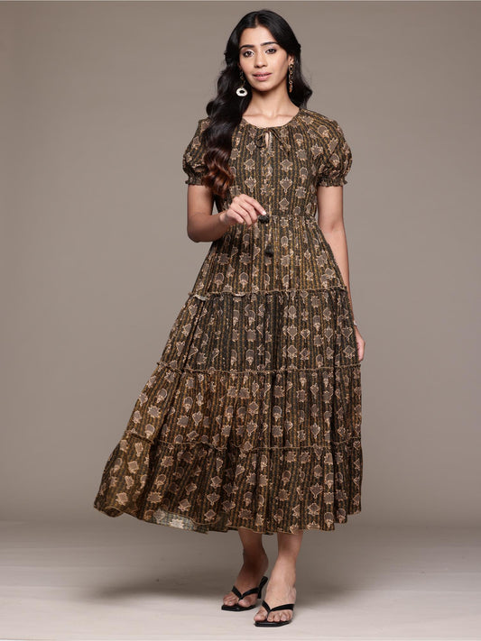 Women's Dhriti Printed Long Dress