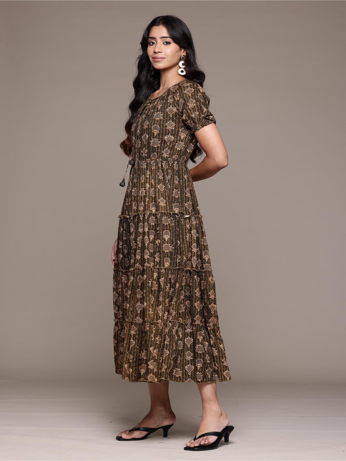 Women's Dhriti Printed Long Dress