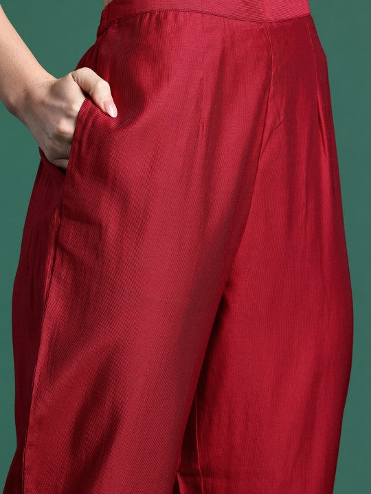 Indo Era Embroidered Anarkali Kurta