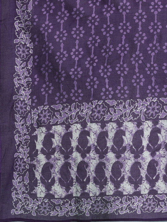 Indo Era Paisley Printed Kurta with Trousers & Dupatta