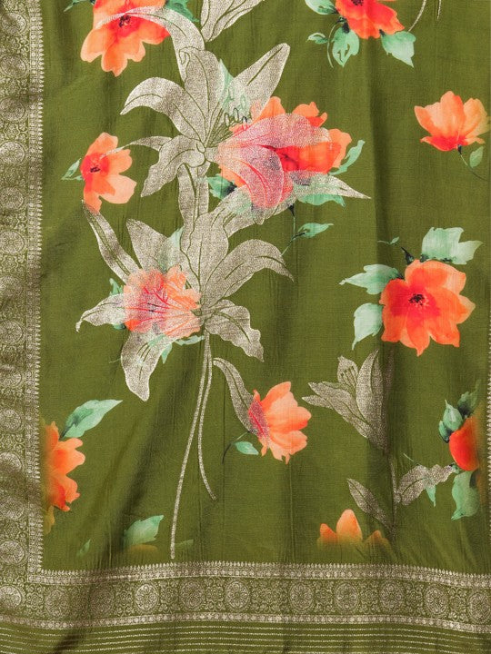 FASHOR Women Ethnic Motifs Embroidered Panelled Beads and Stones Kurta