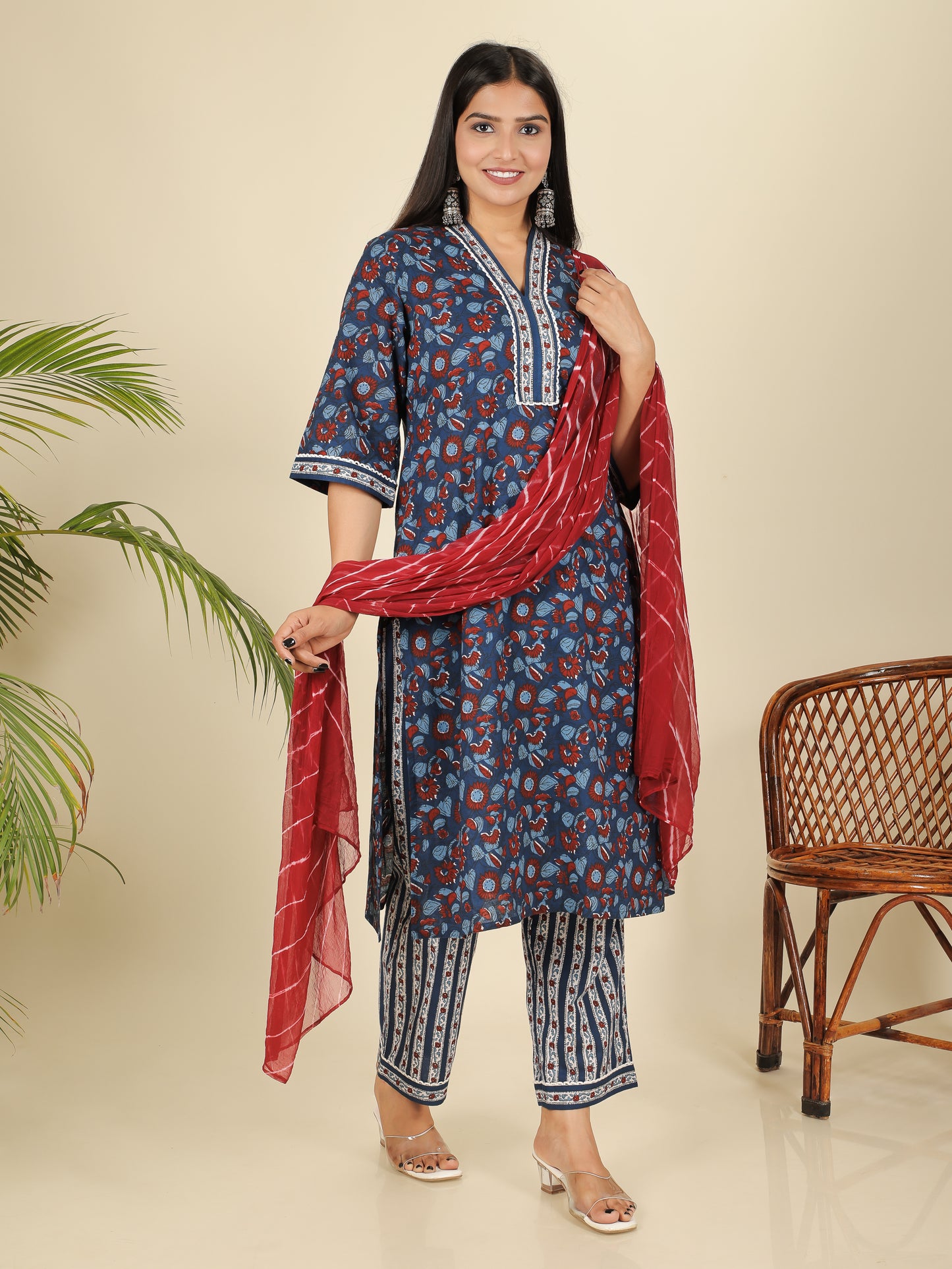 Chiffon Leheriya Dupatta