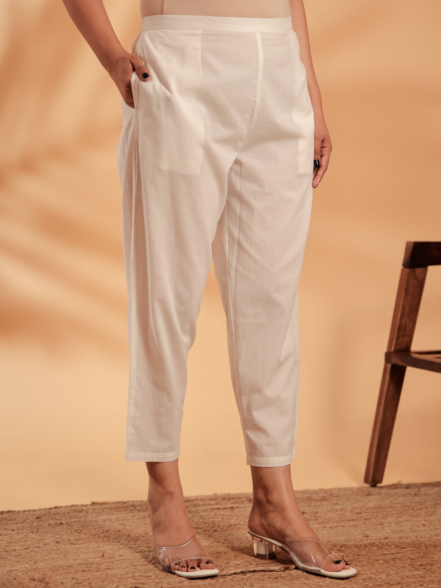 Solid Soft Cotton Pant