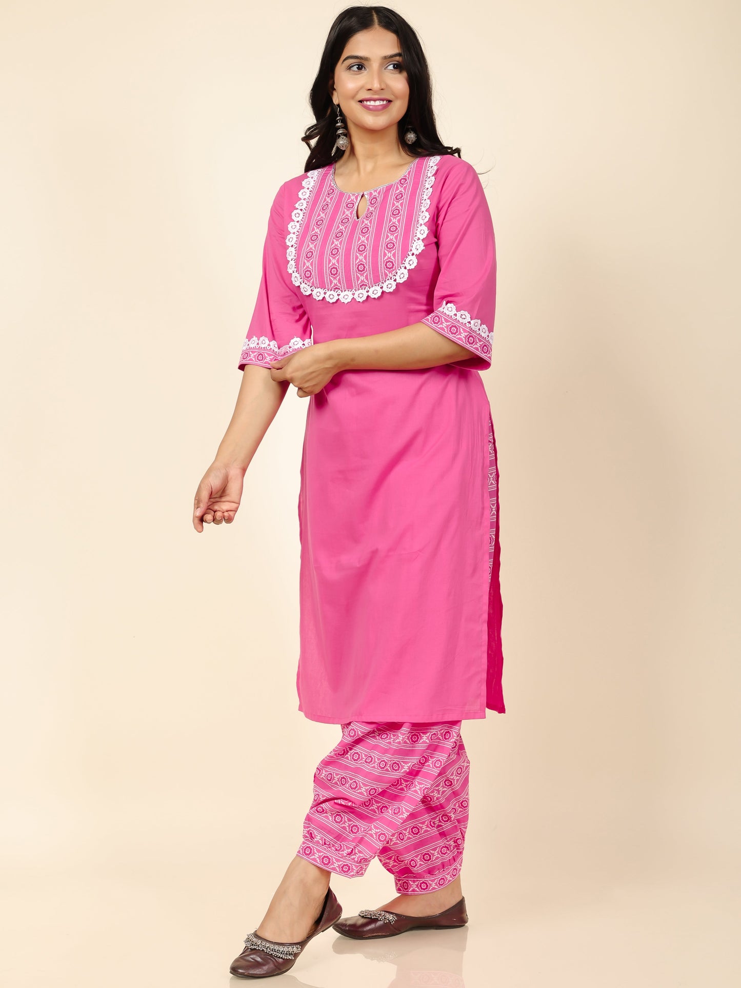 Soft Cotton Solid Kurta