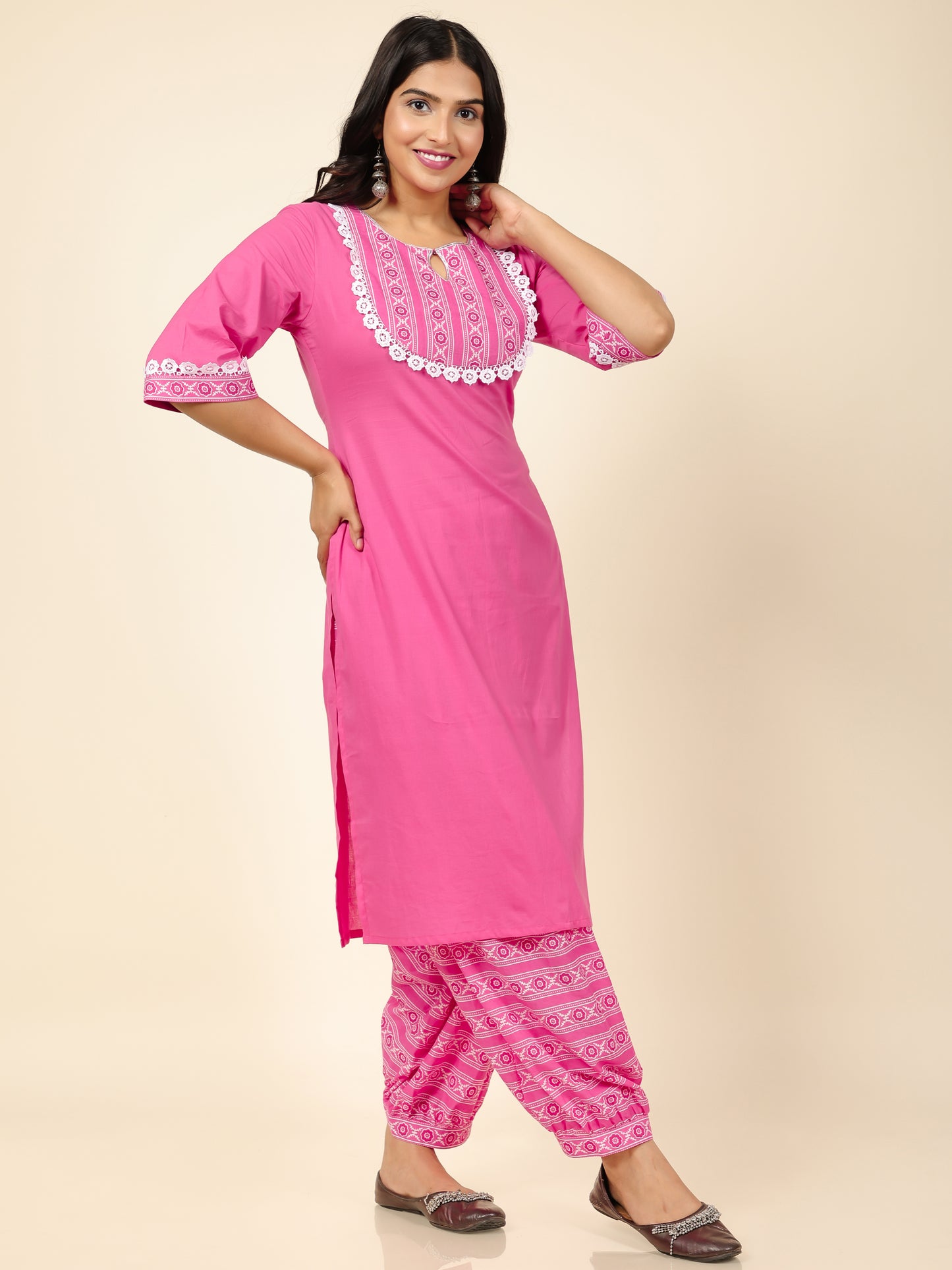 Soft Cotton Solid Kurta