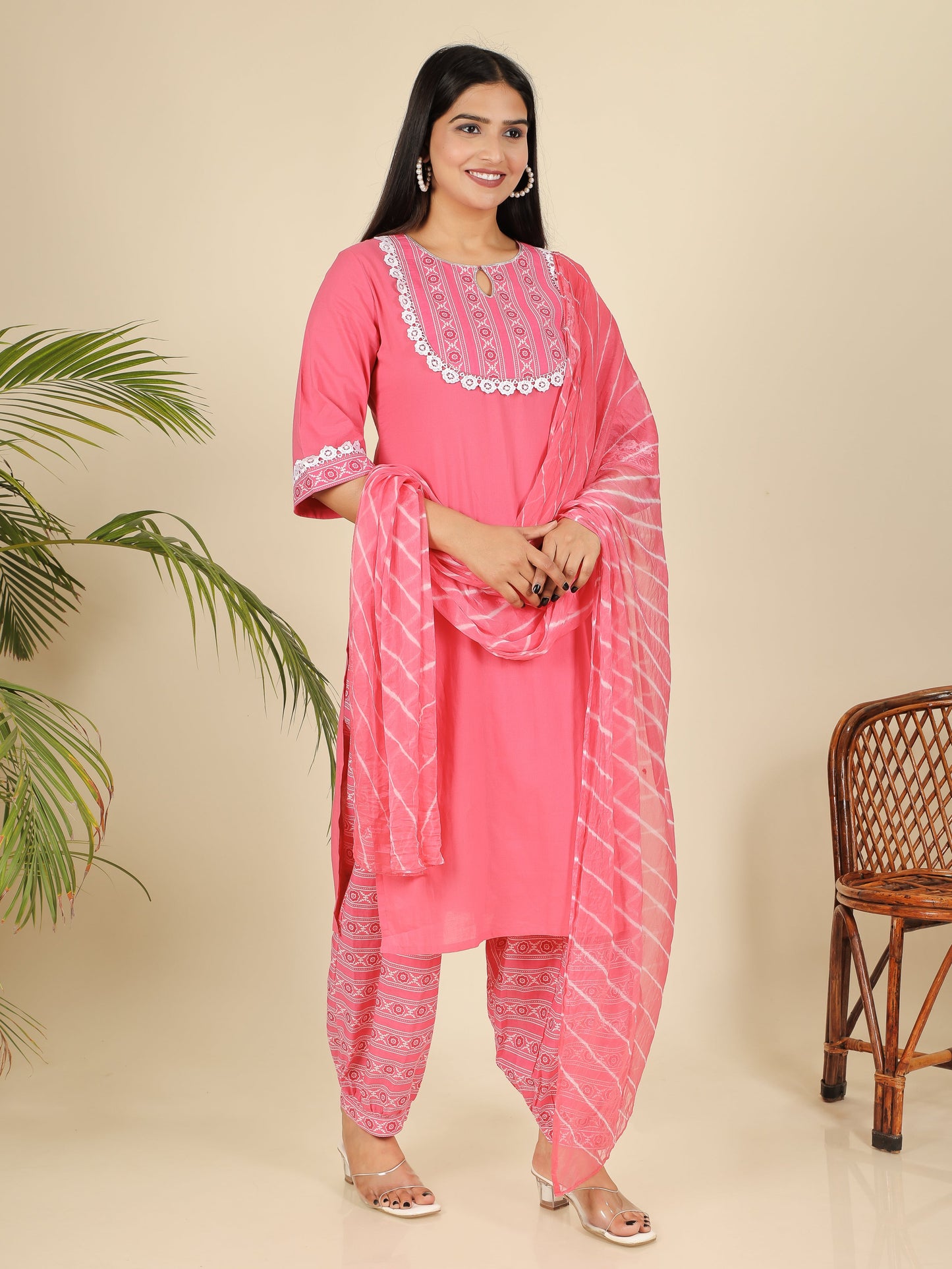 Chiffon Leheriya Dupatta