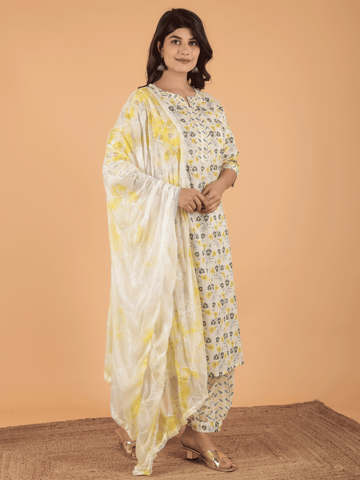 Chiffon Tie-Dye Dupatta