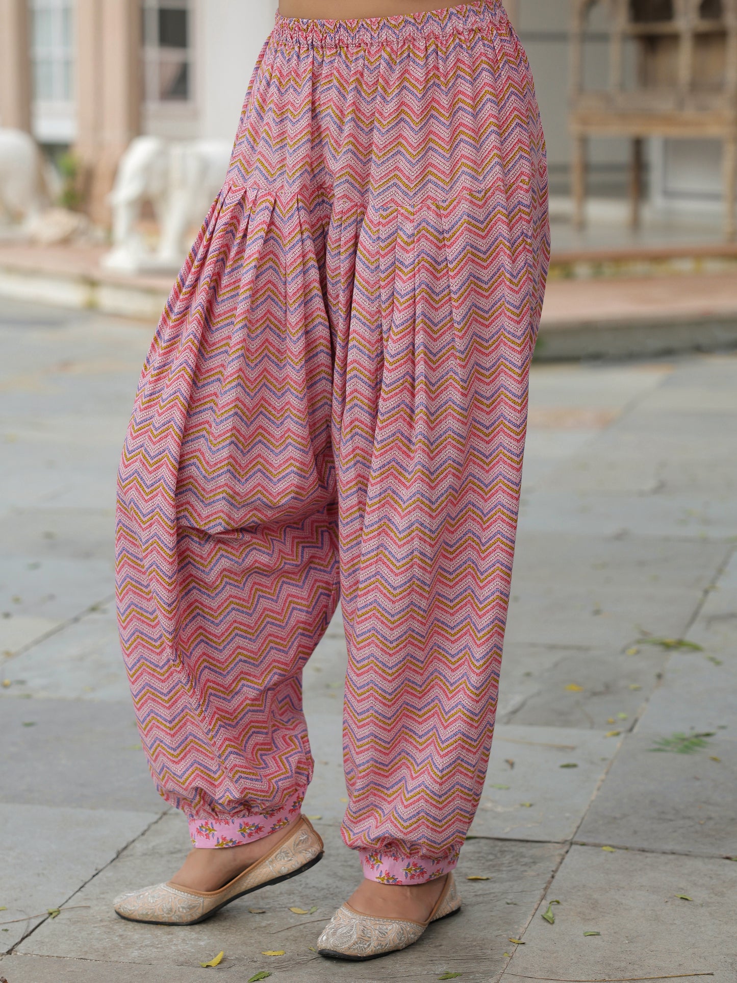 Soft Cotton Floral Kurta