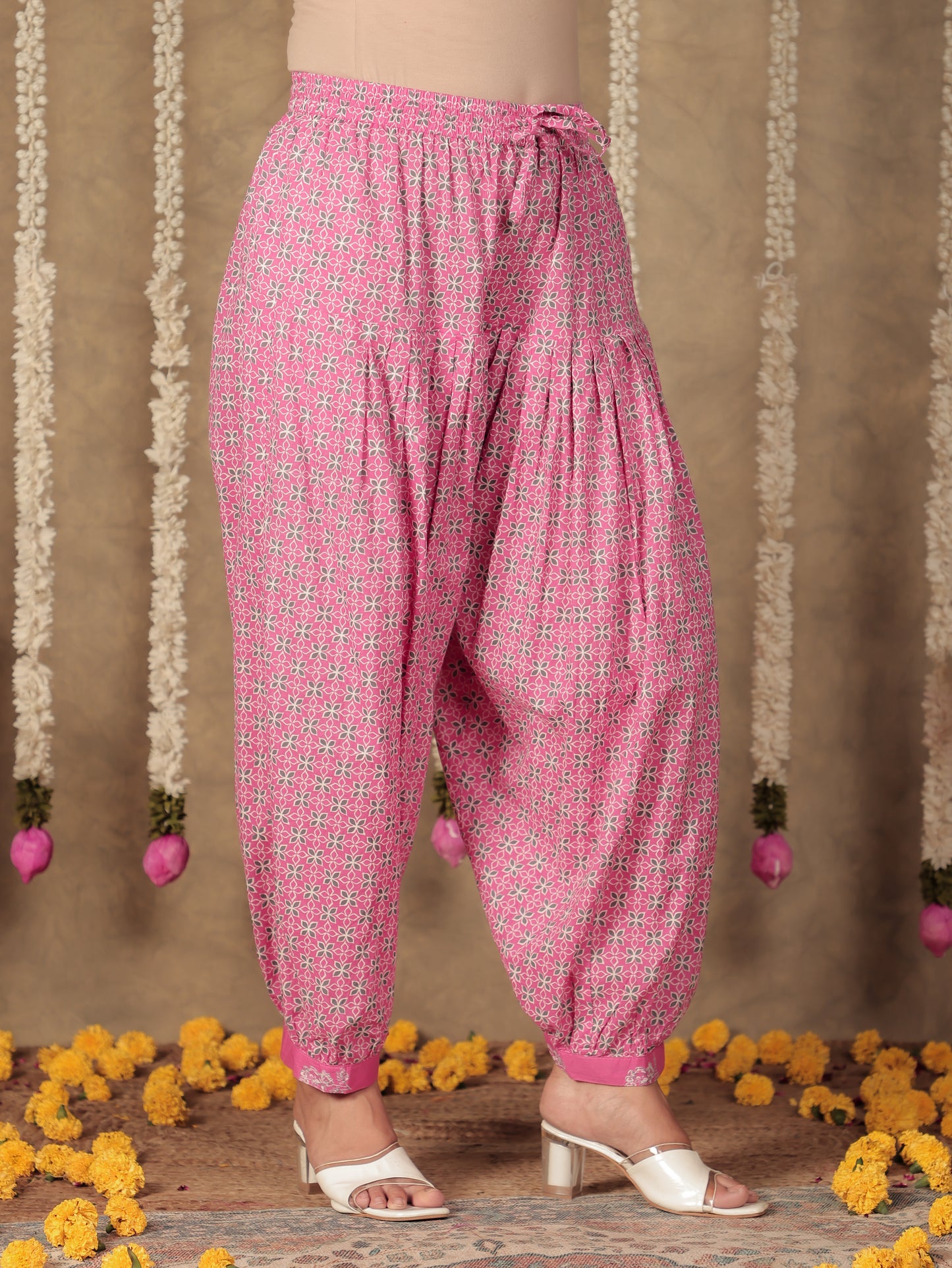 Soft Cotton Geometric Salwar