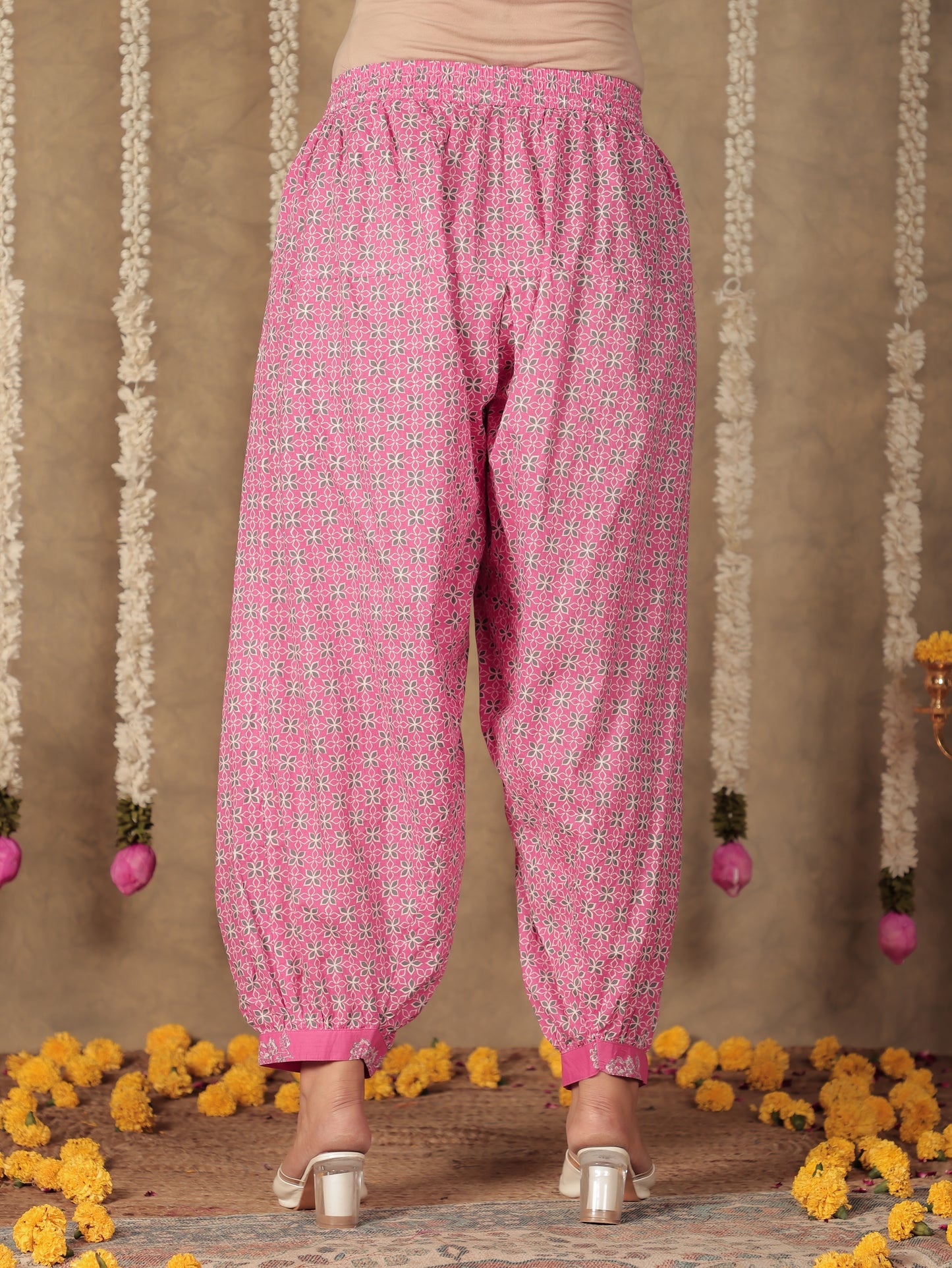 Soft Cotton Floral Kurta