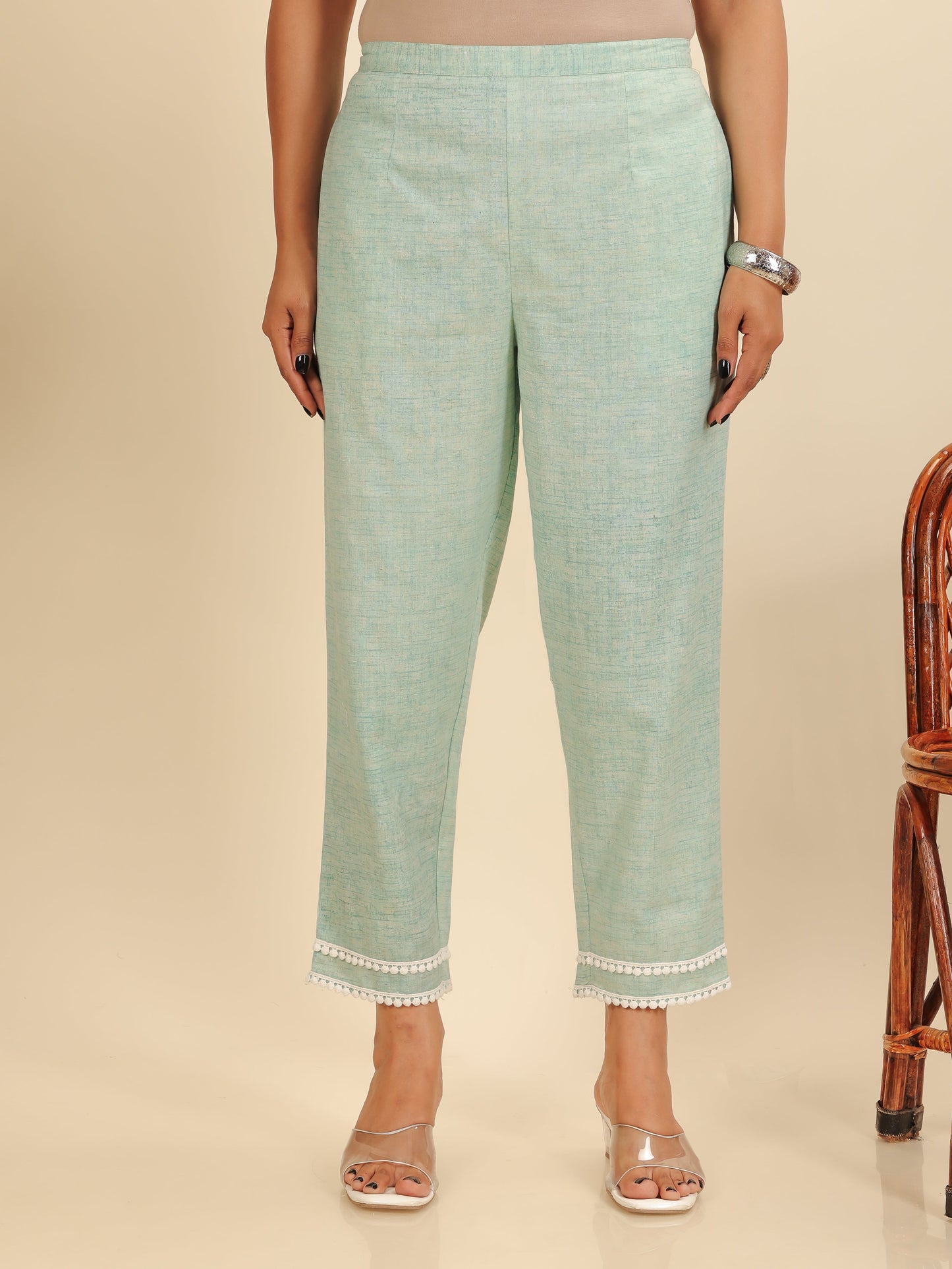 Khadi Cotton Solid Pant