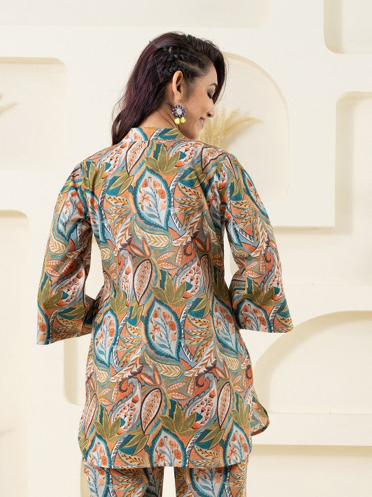GULABOSITABO Women Floral Printed Cotton Co-Ords