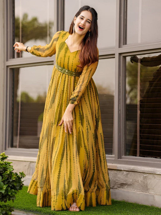 Femvy Tie and Dye Dyed Maxi Dress