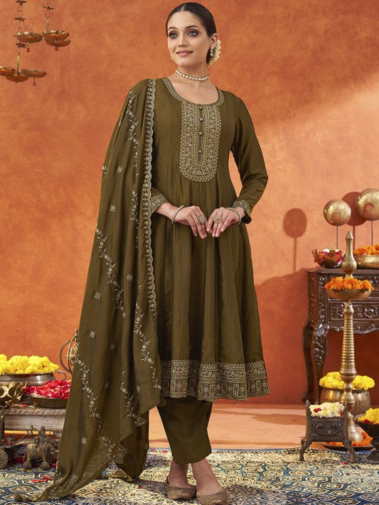 Fourleaf Women Regular Thread Work Kurta