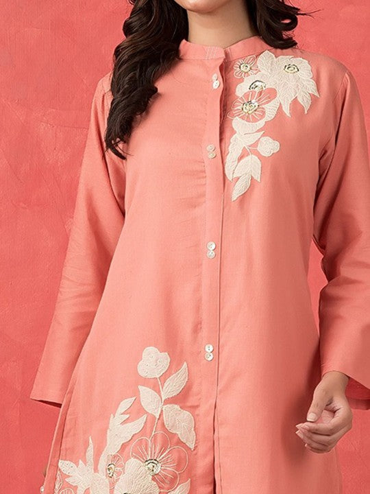 AUTUMN LANE Women Sabhya Crayola Applique Co-ord Set