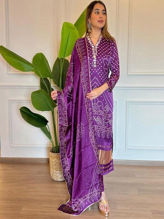 DIVASTRI Women Bandhani Printed Kurta