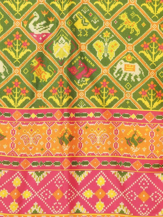 FASHOR Women Ethnic Motifs Printed Regular Sequinned Kurta