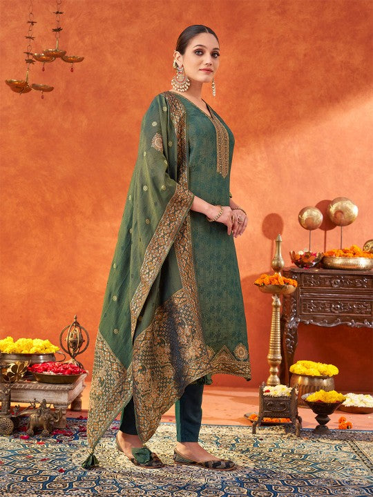 Fourleaf Women Ethnic Motifs Regular Kurta