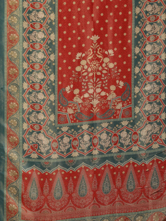 FASHOR Women Ethnic Motifs Printed Regular Kurta with Trousers & With Dupatta