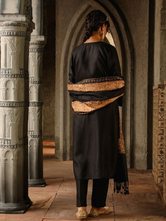 House of Chikankari HOC Crafts Aari Woven Kurta