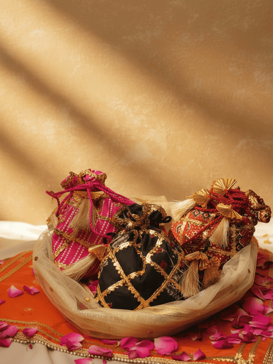 Pack of 3 Shagun Pouch