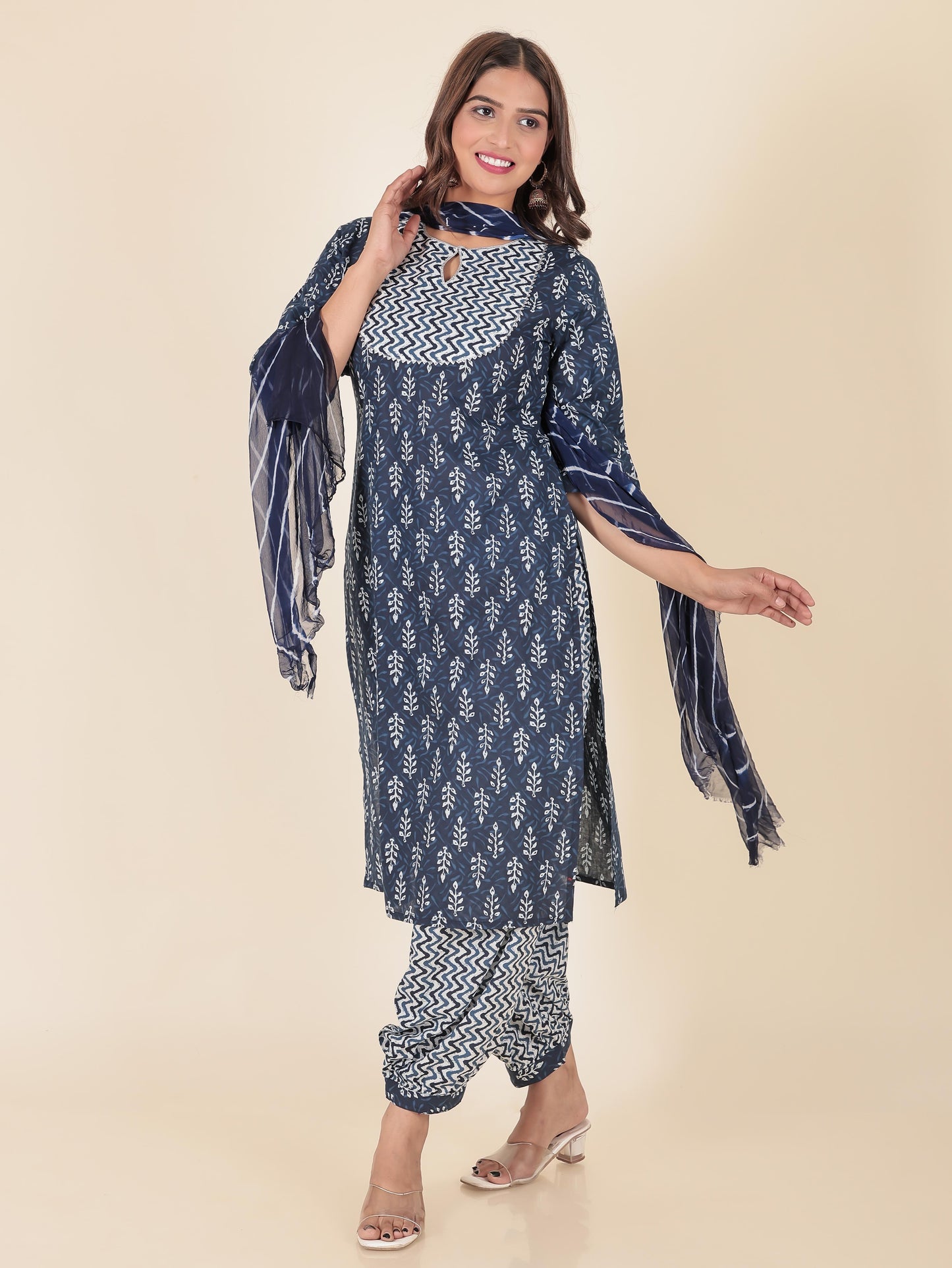 Chiffon Leheriya Dupatta