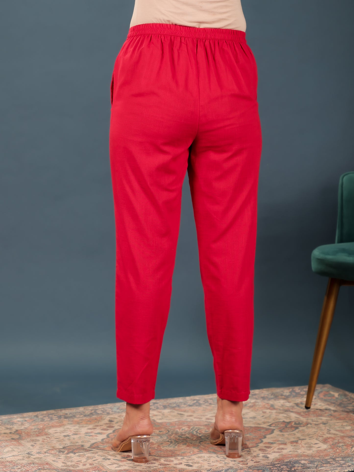 Khadi Cotton Solid Pant