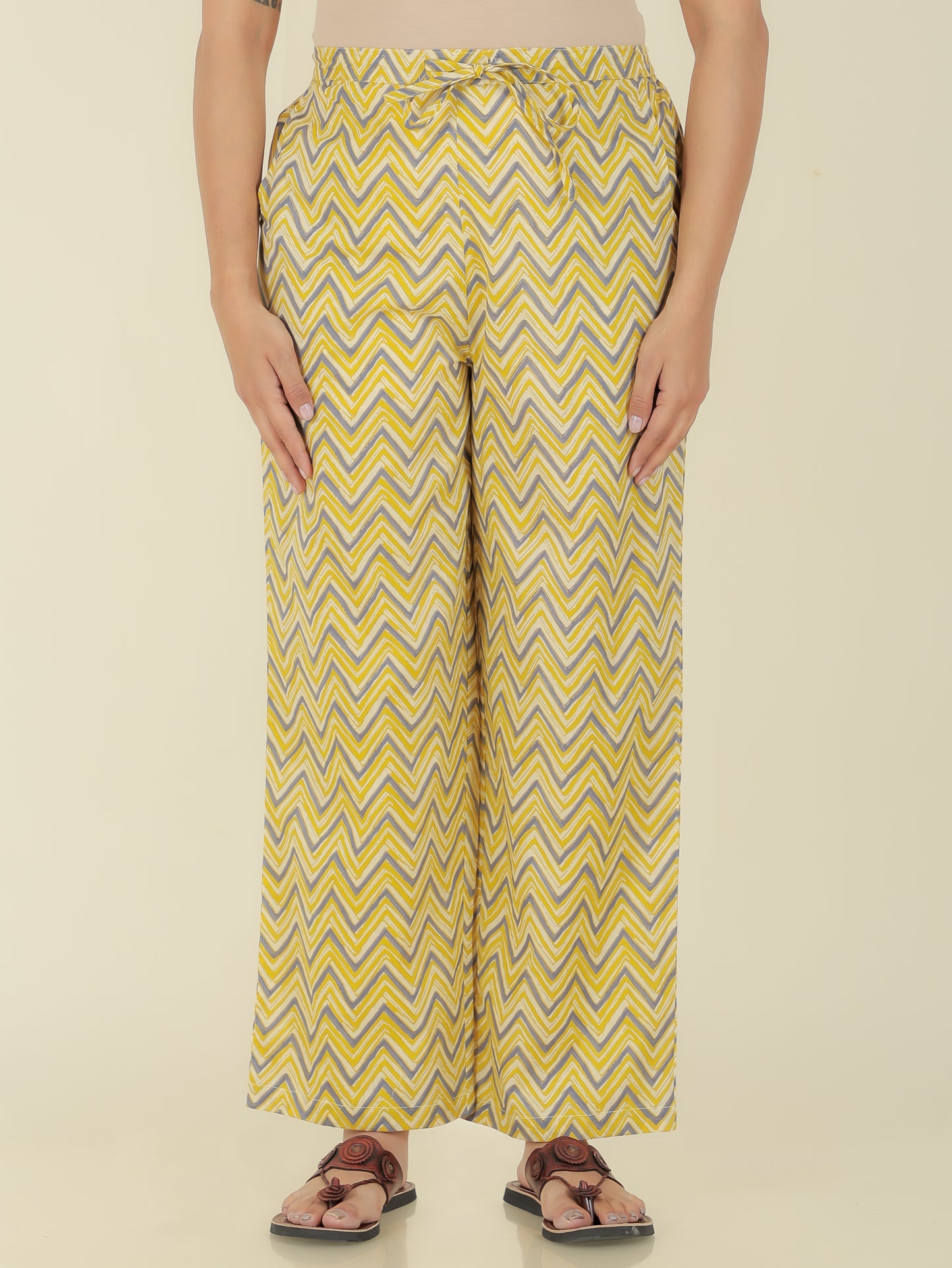 Soft Cotton Gold foil Pant