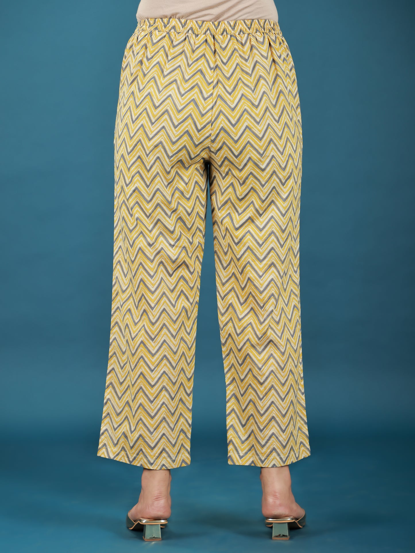 Soft Cotton Gold foil Pant