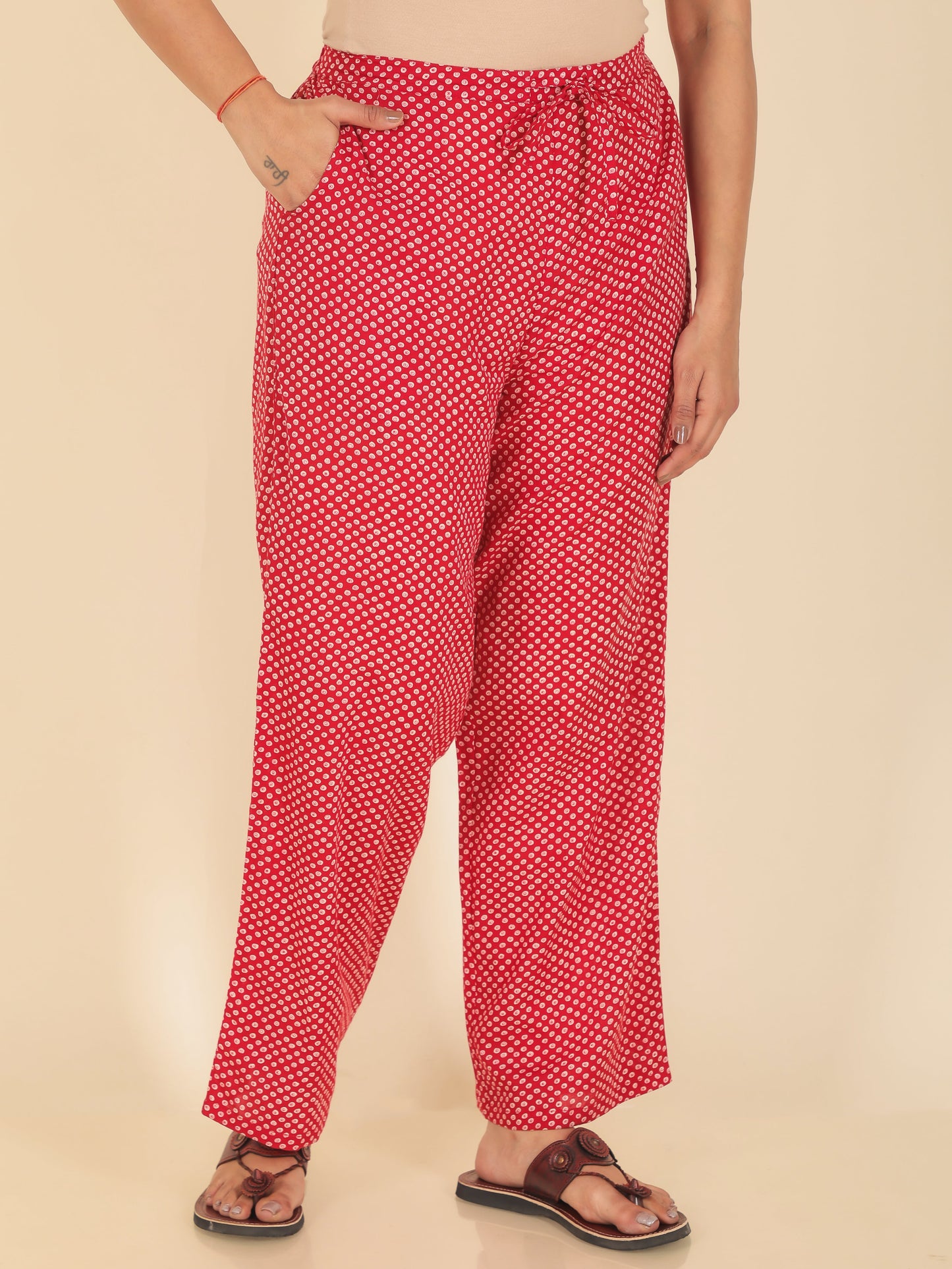 Soft Cotton Polka Pant