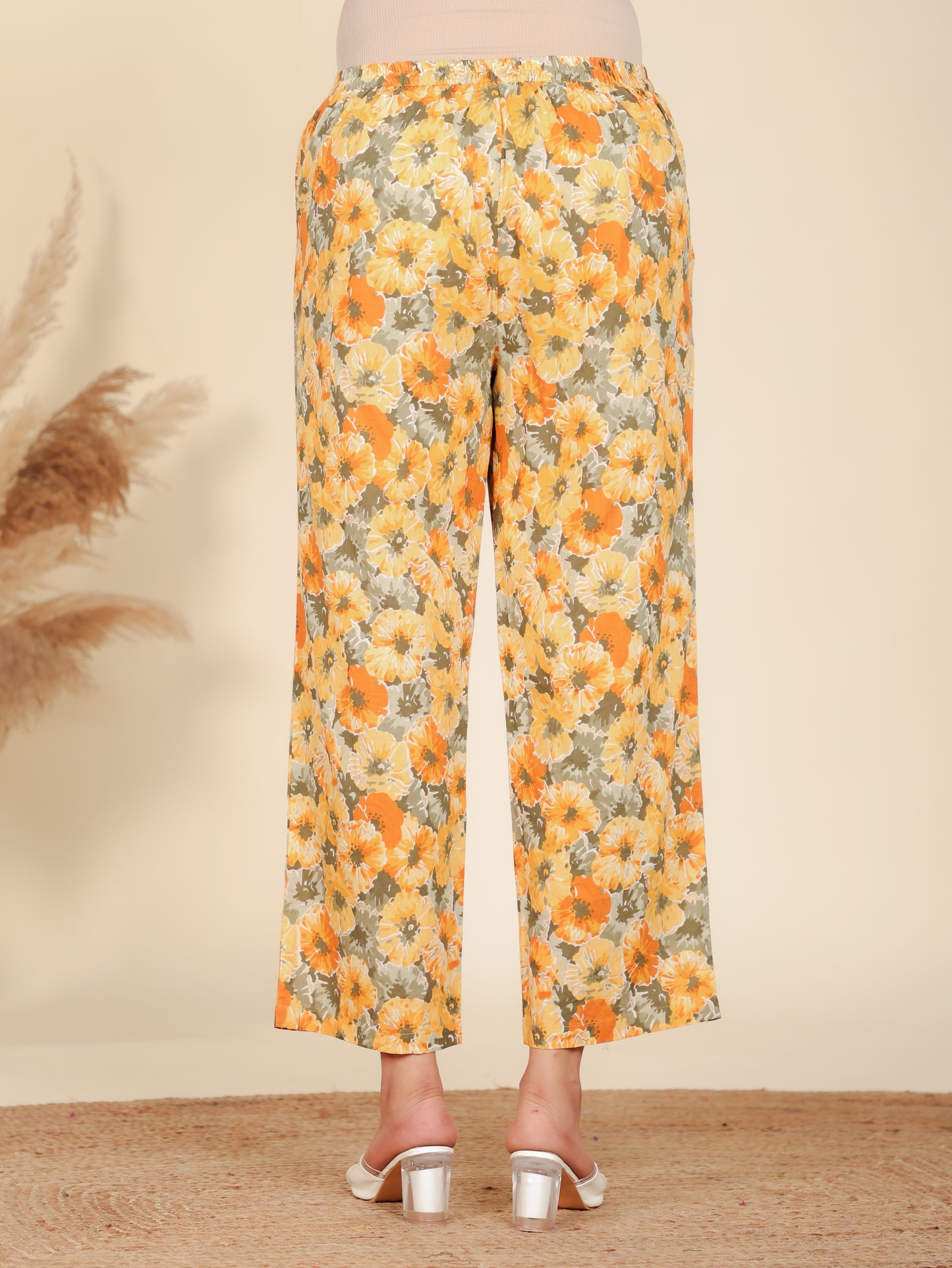 Soft Cotton Gold foil Pant