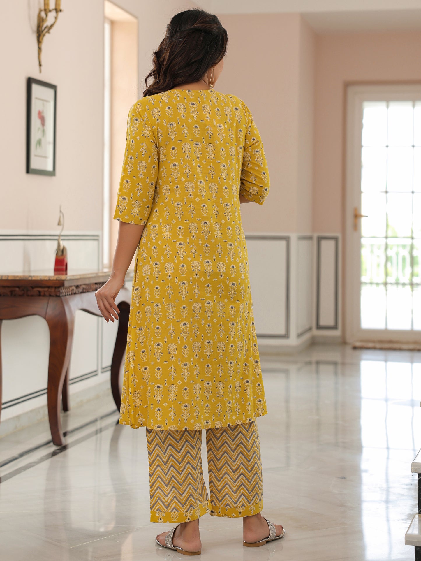 Soft Cotton Printed Kurta