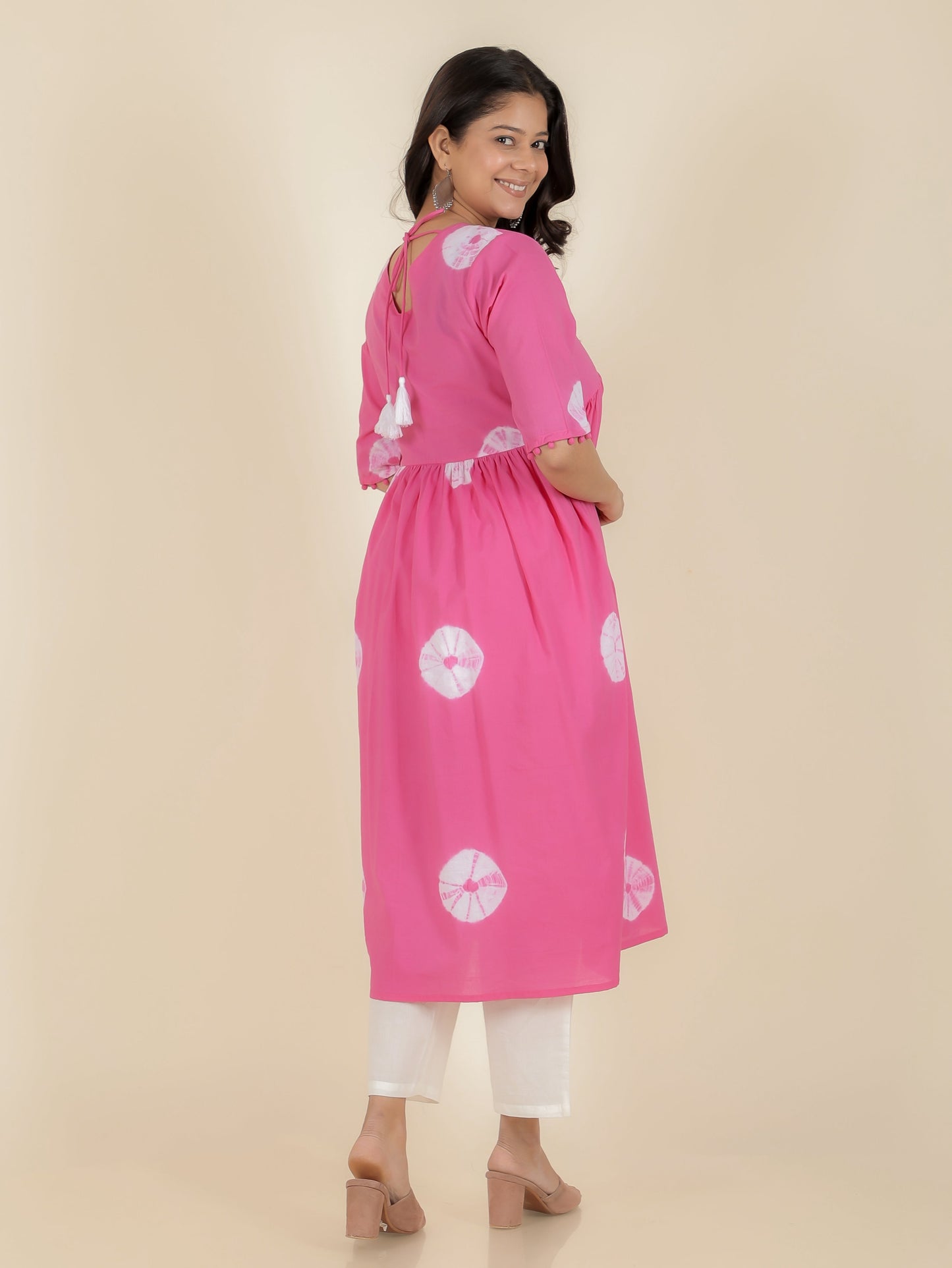 Soft Cotton Tie-Dye Kurta