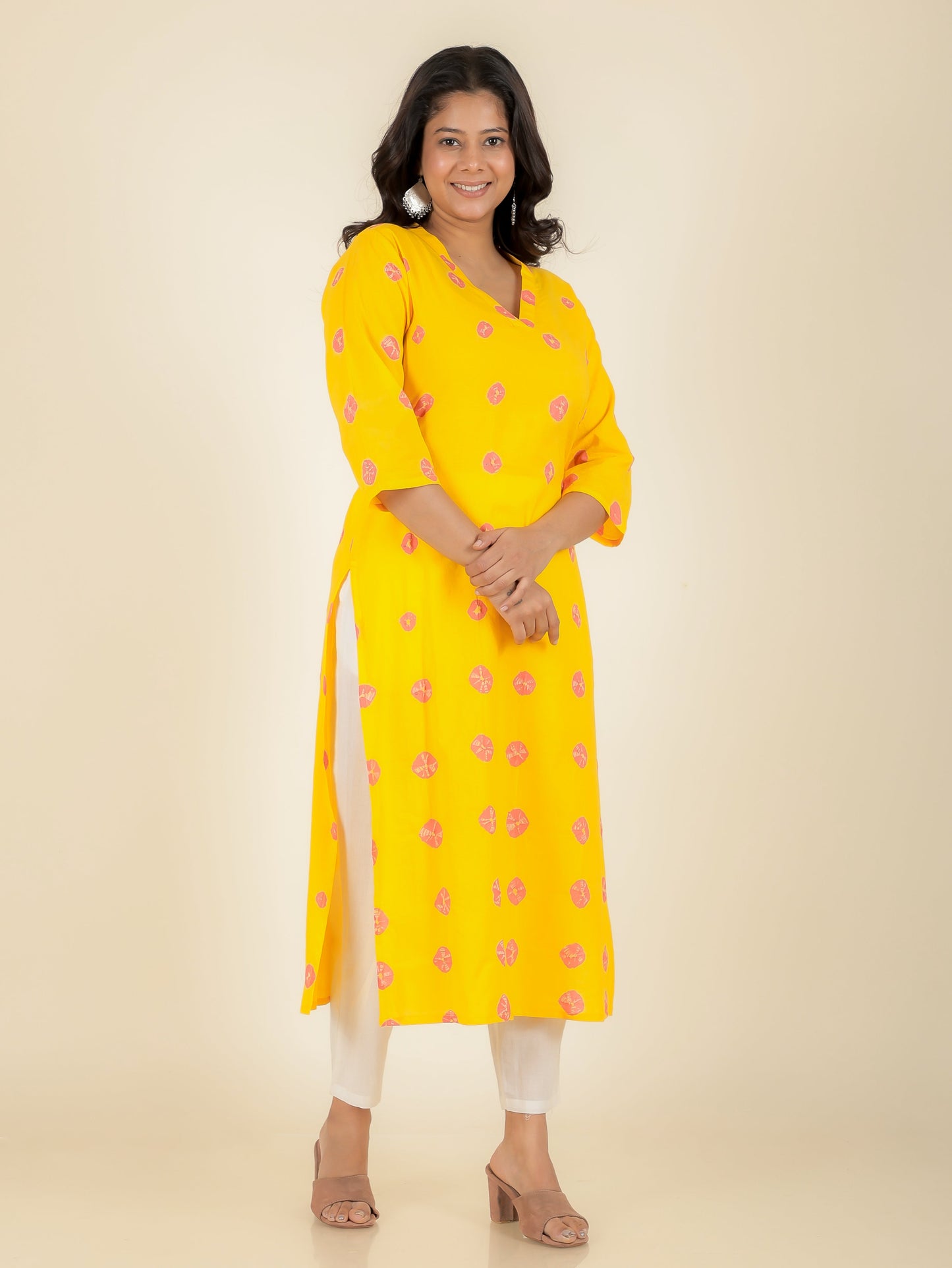 Soft Cotton Tie-Dye Kurta