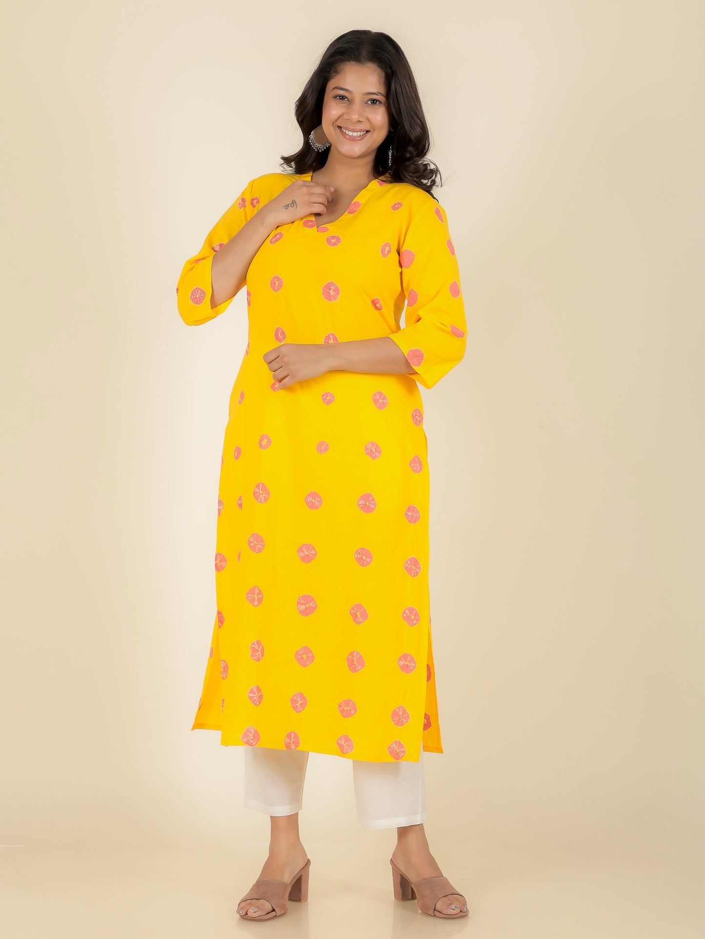 Soft Cotton Tie-Dye Kurta