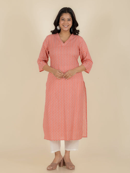 Soft Cotton Butti Kurta