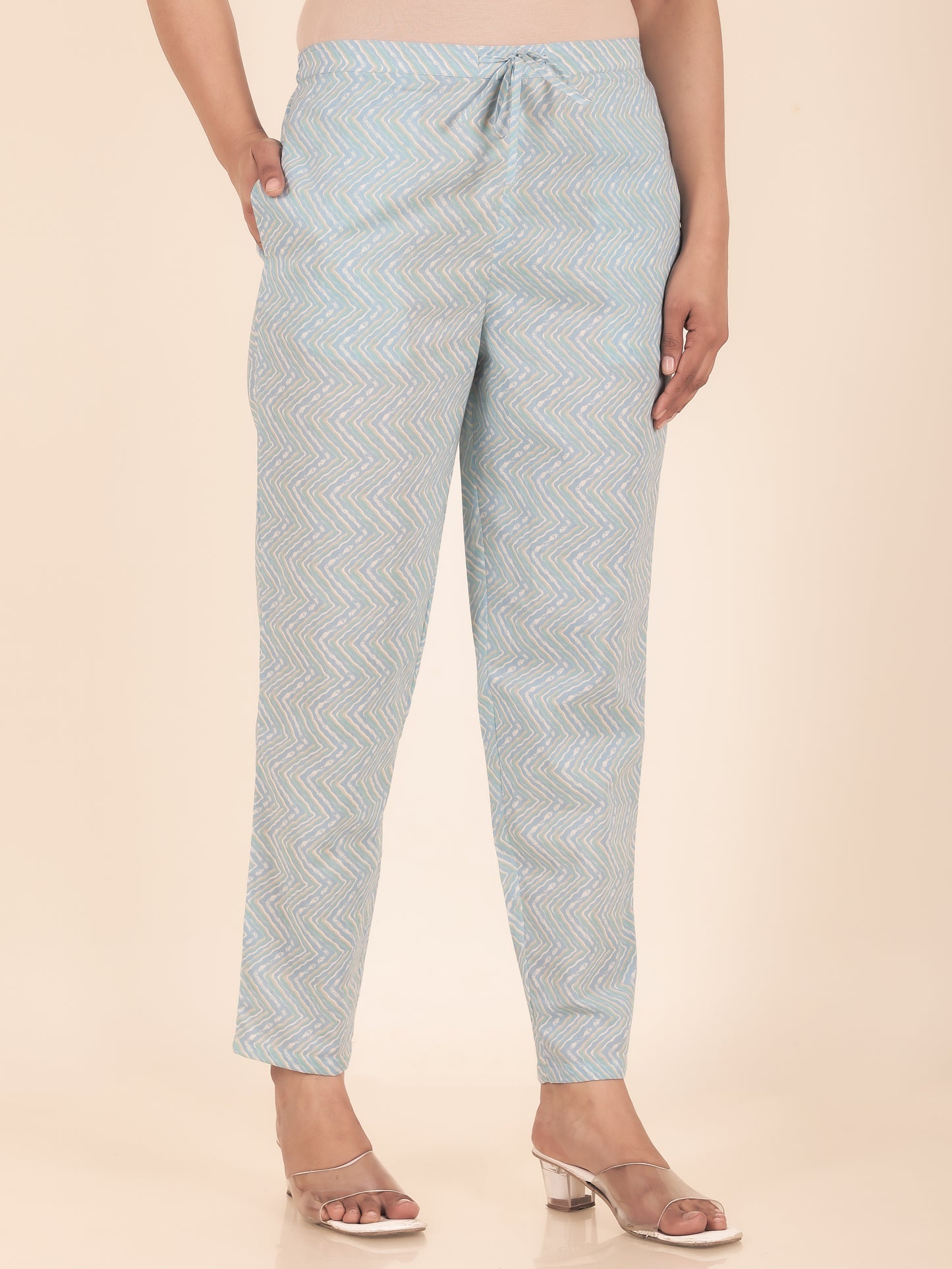 Soft Cotton Chevron Pant