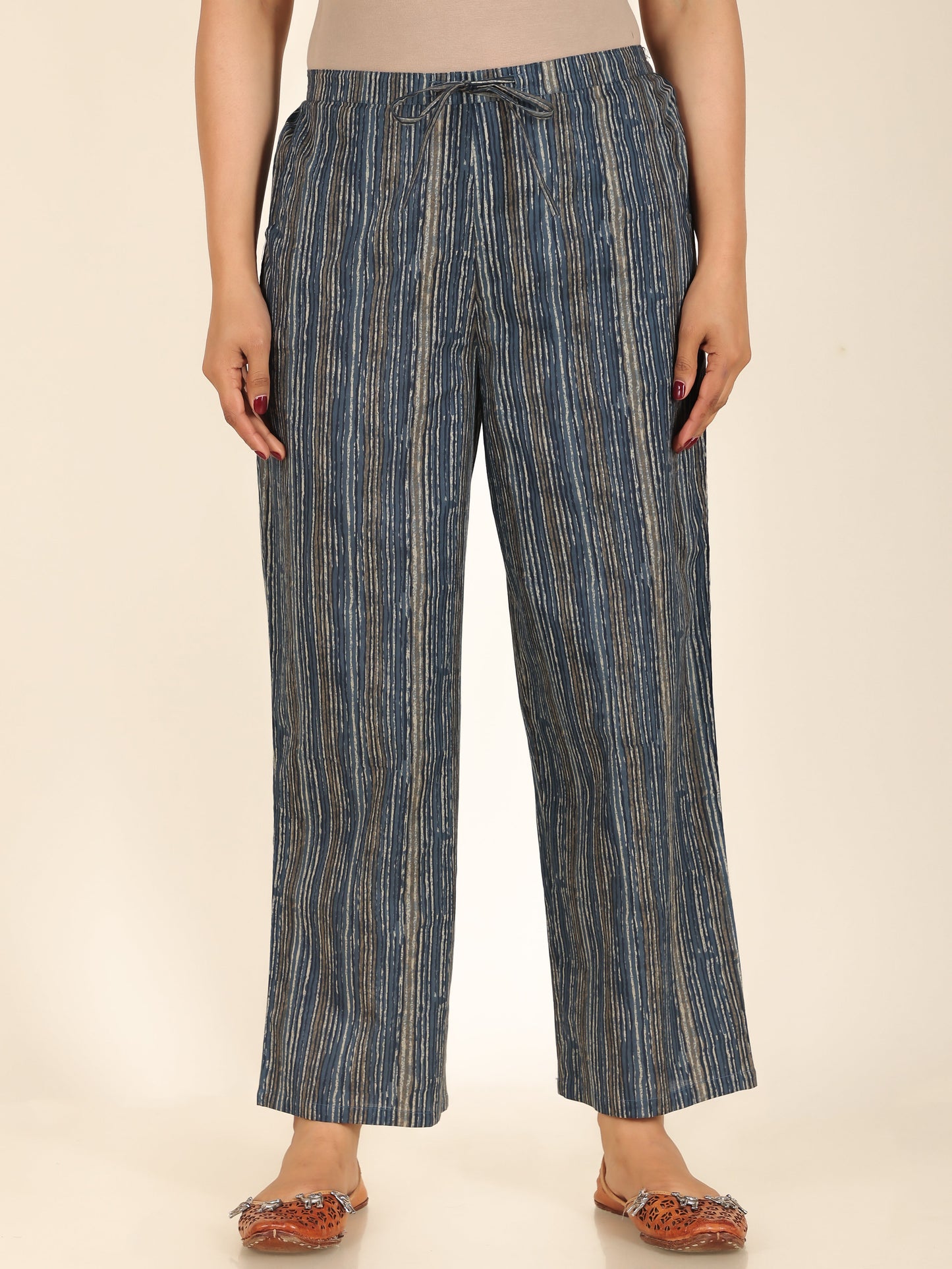 Soft Cotton Abstract Pant