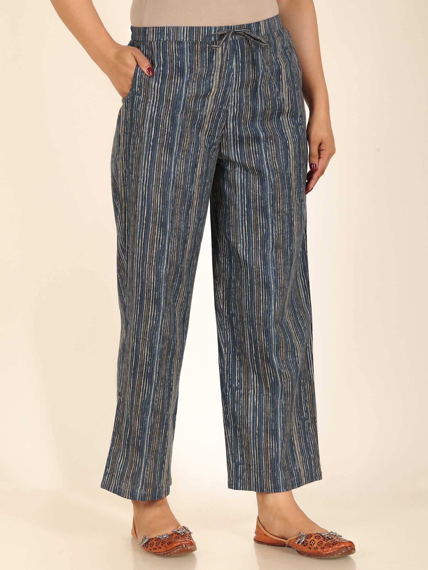 Soft Cotton Abstract Pant