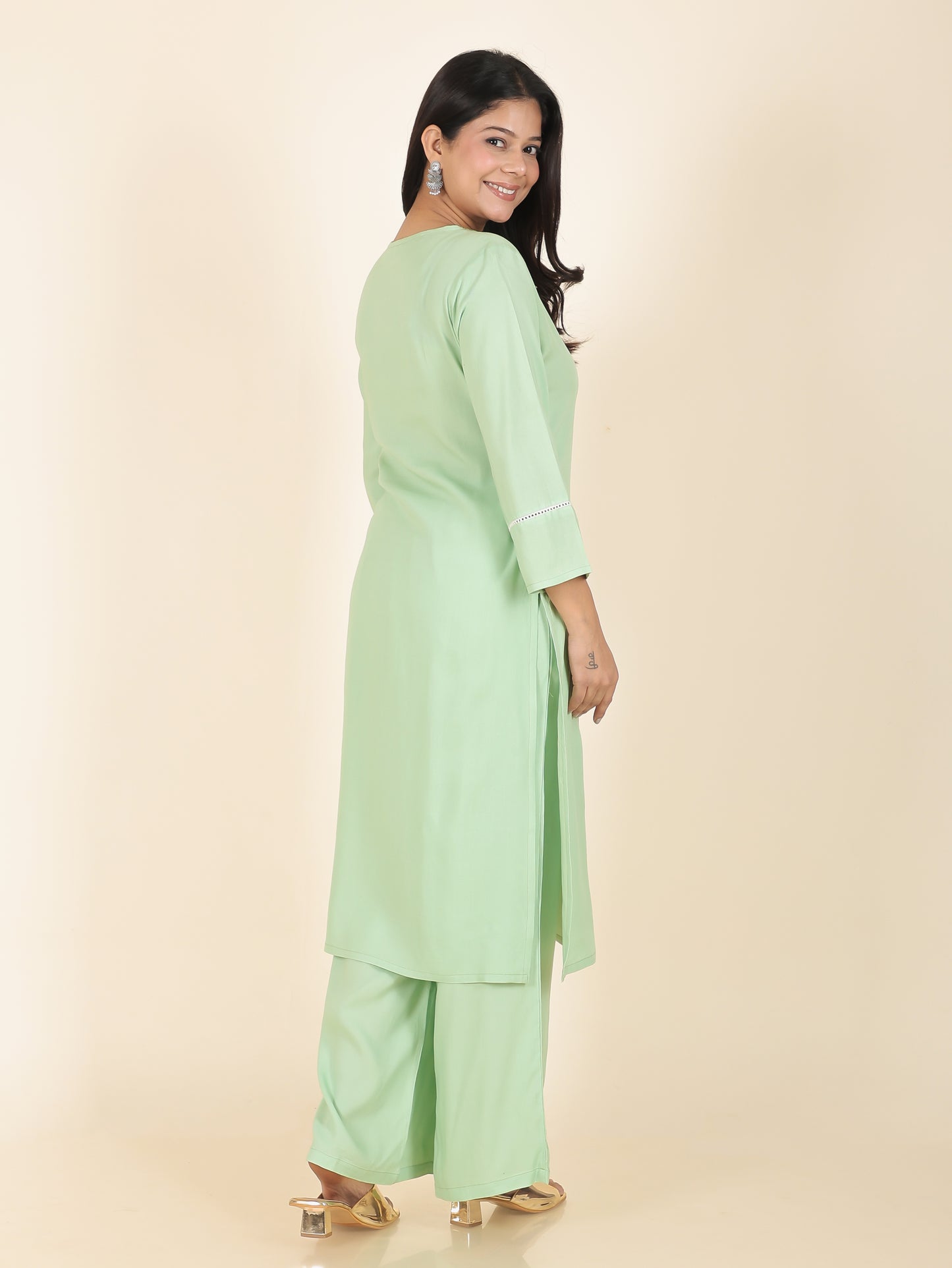 Rayon Solid Kurta