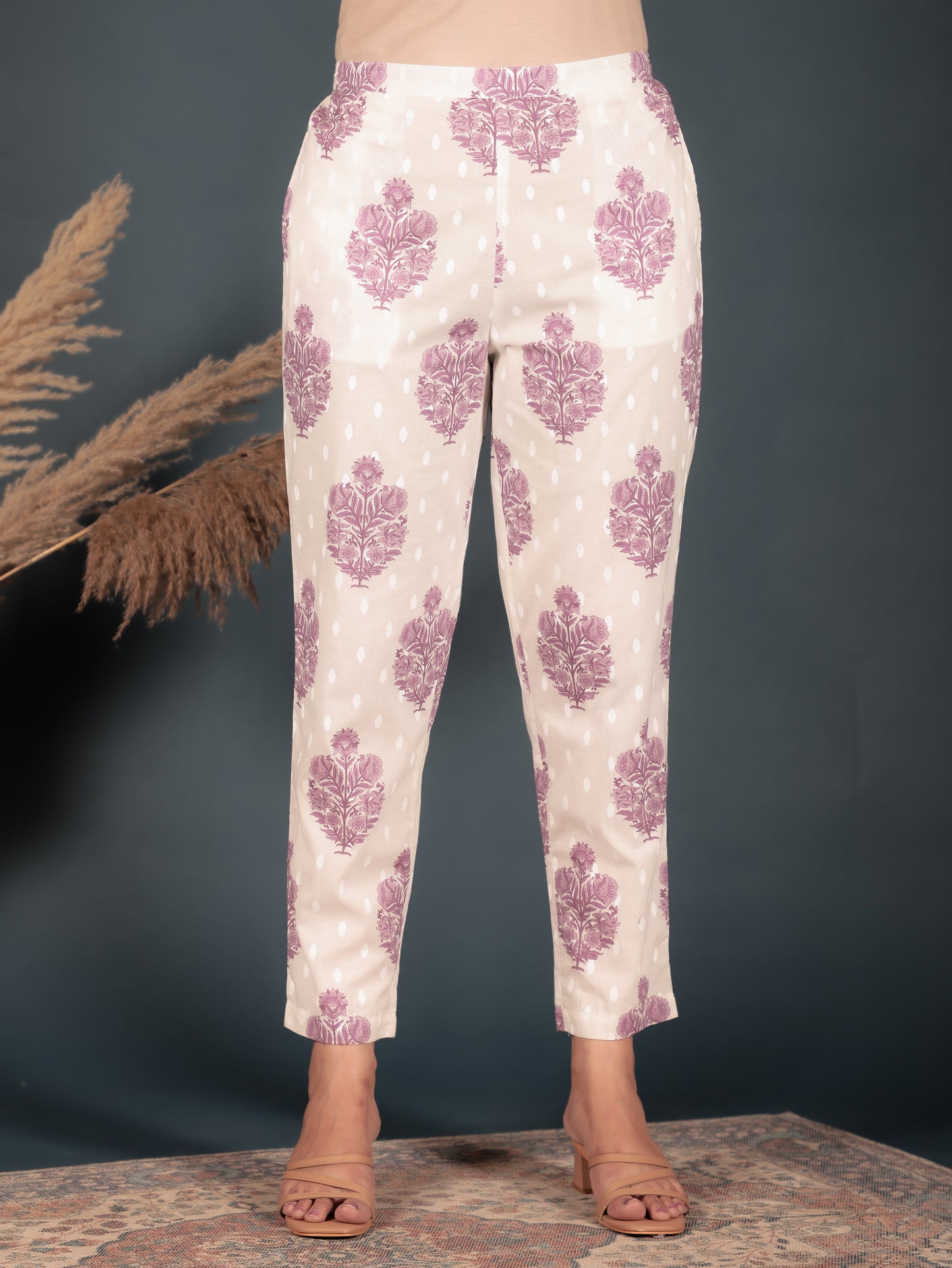 Soft Cotton Floral Pant